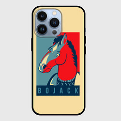 Чехол для iPhone 13 Pro BoJack Obey, цвет: 3D-черный