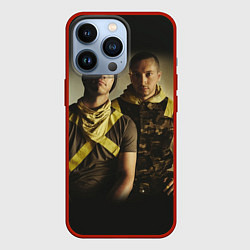 Чехол для iPhone 13 Pro 21 Pilots Boys, цвет: 3D-красный