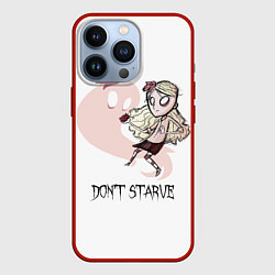 Чехол для iPhone 13 Pro Don't Starve: Wendy, цвет: 3D-красный
