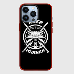 Чехол для iPhone 13 Pro The Witcher: Kaer Morhen, цвет: 3D-красный