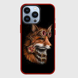 Чехол для iPhone 13 Pro Королевский лис, цвет: 3D-красный