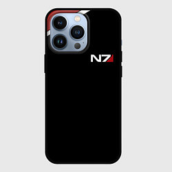 Чехол для iPhone 13 Pro MASS EFFECT N7, цвет: 3D-черный