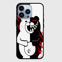 Чехол для iPhone 13 Pro MONOKUMA, цвет: 3D-черный