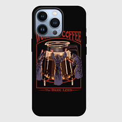 Чехол для iPhone 13 Pro Worship Coffee, цвет: 3D-черный