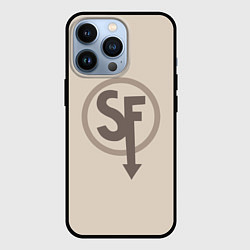 Чехол для iPhone 13 Pro SANITYS FALL, цвет: 3D-черный