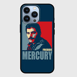 Чехол для iPhone 13 Pro Queen: Freddie Mercury, цвет: 3D-черный