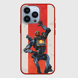 Чехол для iPhone 13 Pro Apex Legends: Pathfinder, цвет: 3D-красный