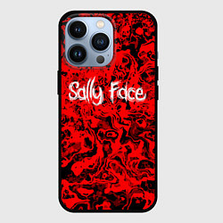 Чехол для iPhone 13 Pro Sally Face: Red Bloody, цвет: 3D-черный