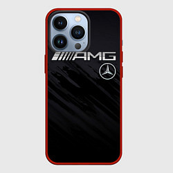Чехол для iPhone 13 Pro Mercedes AMG, цвет: 3D-красный
