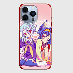 Чехол для iPhone 13 Pro No Game No Life, цвет: 3D-красный