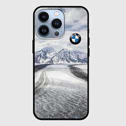 Чехол для iPhone 13 Pro BMW - снежная вершина, цвет: 3D-черный
