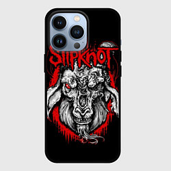 Чехол для iPhone 13 Pro Slipknot: Devil Goat, цвет: 3D-черный