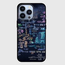 Чехол для iPhone 13 Pro HOLLOW KNIGHT WORLD, цвет: 3D-черный