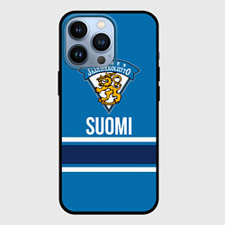 Чехол для iPhone 13 Pro Сборная Финляндии, цвет: 3D-черный