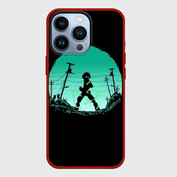 Чехол для iPhone 13 Pro Моя геройская академия, цвет: 3D-красный