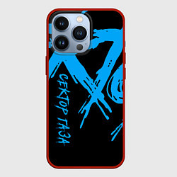 Чехол для iPhone 13 Pro Сектор Газа, цвет: 3D-красный