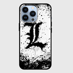 Чехол для iPhone 13 Pro L textured, цвет: 3D-черный