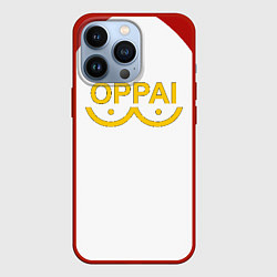 Чехол для iPhone 13 Pro ONE PUNCH MAN, цвет: 3D-красный