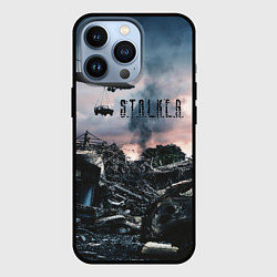 Чехол для iPhone 13 Pro S T A L K E R Чернобыль, цвет: 3D-черный