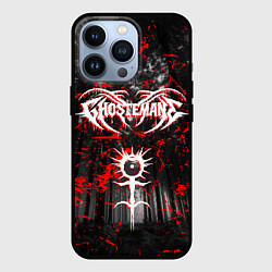 Чехол для iPhone 13 Pro GHOSTEMANE, цвет: 3D-черный