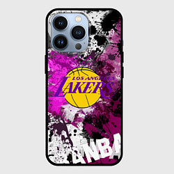 Чехол для iPhone 13 Pro Лос-Анджелес Лейкерс, Los Angeles Lakers, цвет: 3D-черный