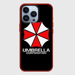 Чехол для iPhone 13 Pro UMBRELLA CORP, цвет: 3D-красный