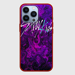 Чехол для iPhone 13 Pro Stray Kids, цвет: 3D-красный