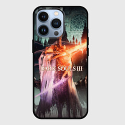 Чехол для iPhone 13 Pro Dark Souls 3 Pontiff Sulyvahn, цвет: 3D-черный