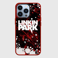 Чехол для iPhone 13 Pro Linkin Park, цвет: 3D-красный
