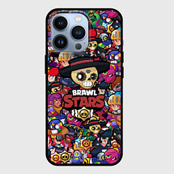 Чехол для iPhone 13 Pro BRAWL STARS POKO, цвет: 3D-черный