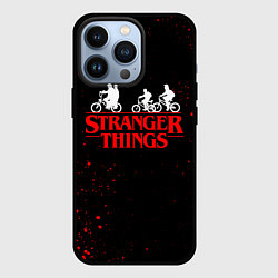 Чехол для iPhone 13 Pro STRANGER THINGS, цвет: 3D-черный