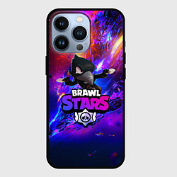 Чехол для iPhone 13 Pro BRAWL STARS CROW, цвет: 3D-черный