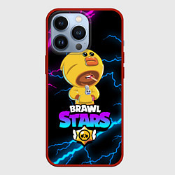 Чехол для iPhone 13 Pro BRAWL STARS SALLY LEON, цвет: 3D-красный