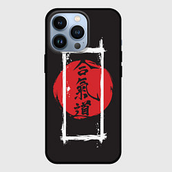 Чехол для iPhone 13 Pro Айкидо, цвет: 3D-черный