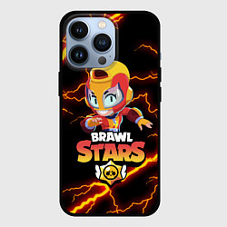 Чехол для iPhone 13 Pro BRAWL STARS MAX, цвет: 3D-черный