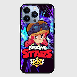 Чехол для iPhone 13 Pro Brawl Stars - Jessie, цвет: 3D-черный