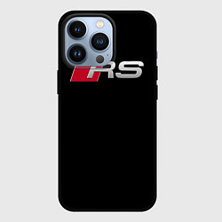 Чехол для iPhone 13 Pro AUDI RS, цвет: 3D-черный