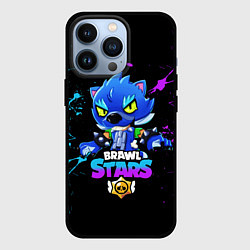 Чехол для iPhone 13 Pro Brawl Stars LEON, цвет: 3D-черный