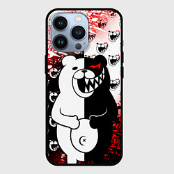 Чехол для iPhone 13 Pro MONOKUMA, цвет: 3D-черный