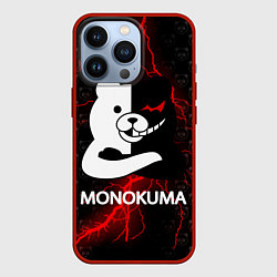 Чехол для iPhone 13 Pro MONOKUMA, цвет: 3D-красный