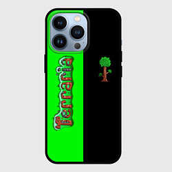 Чехол для iPhone 13 Pro Terraria, цвет: 3D-черный