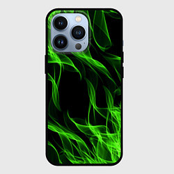Чехол для iPhone 13 Pro TOXIC FLAME, цвет: 3D-черный