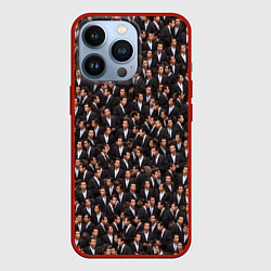 Чехол для iPhone 13 Pro Растерянный Траволта, цвет: 3D-красный