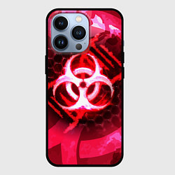 Чехол для iPhone 13 Pro Plague Inc LC Oko, цвет: 3D-черный