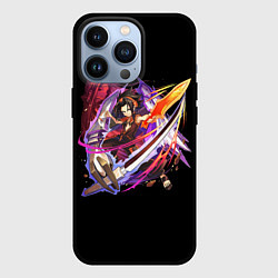 Чехол для iPhone 13 Pro Shaman king, цвет: 3D-черный