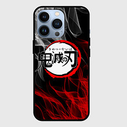 Чехол для iPhone 13 Pro KIMETSU NO YAIBA, цвет: 3D-черный