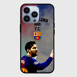 Чехол для iPhone 13 Pro Messi, цвет: 3D-черный