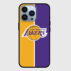 Чехол для iPhone 13 Pro LA LAKERS, цвет: 3D-черный