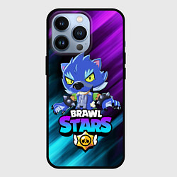 Чехол для iPhone 13 Pro BRAWL STARS LEON, цвет: 3D-черный