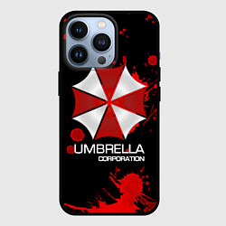 Чехол для iPhone 13 Pro UMBRELLA CORP, цвет: 3D-черный